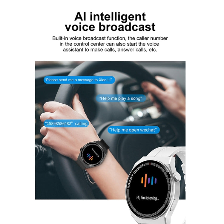 G3Pro Smart Watch – NFC, Bluetooth Call, Leather
