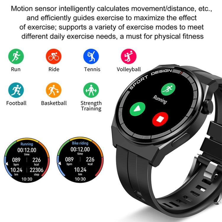 G3Pro Smart Watch – NFC, Bluetooth Call, Leather