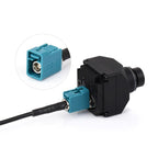 Fakra Z-Coded Dual Female Waterproof Coaxial Cable, Compatible With GMSL1/2 Cameras, Fakra Z-Coded 2m Cable