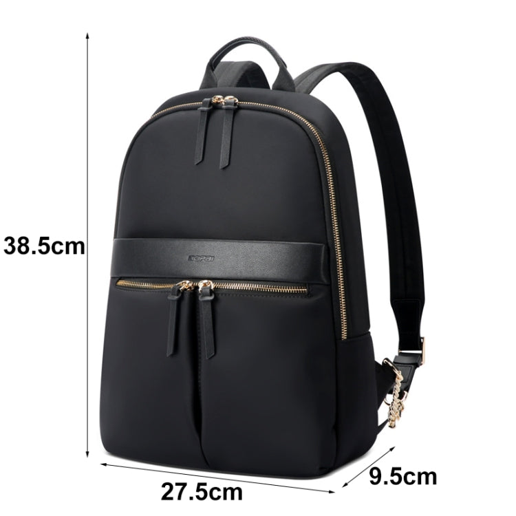 Bopai 14-inch Laptop Casual Lightweight Waterproof Backpack – Waterproof, Wear-resistant, Leather