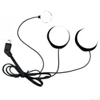HD Noise-Proof Helmet Intercom Headset Microphone, 10 Pin Plug