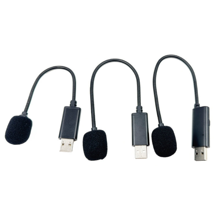 USB Direct Plug Computer Live Video Conference Microphone, 4.0x205mm, 4.0x255mm, 4.0x255mm With Switch