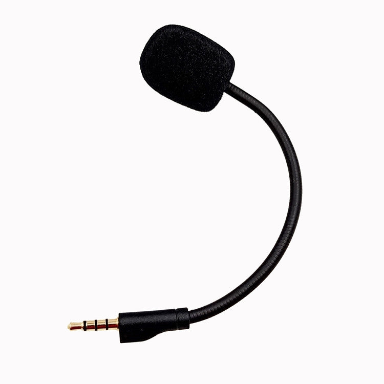 4-Prong Plug Internet Cafe E-Sports Gaming Headset Microphone – Durable Build, Easy to Use, For Kingston HyperX Cloud Alpha, For Old Kingston Hyper X Cloud II / Cloud X / Cloud Core / Cloud Pro Silver For SteelSeries Ice, 1st