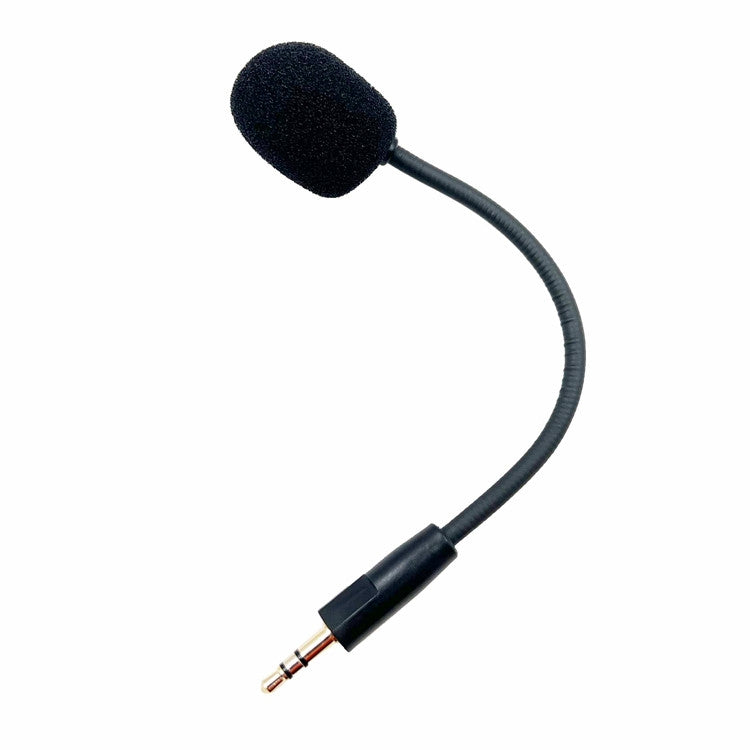 4-Prong Plug Internet Cafe E-Sports Gaming Headset Microphone – Durable Build, Easy to Use, For Kingston HyperX Cloud Alpha, For Old Kingston Hyper X Cloud II / Cloud X / Cloud Core / Cloud Pro Silver For Kingston Hyper X Cloud Orbit S