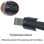 Computer PWM Temperature Control Cooling Fan Extension Cable Chassis HUB Connector, 0.27m – Durable Build, Easy to Use