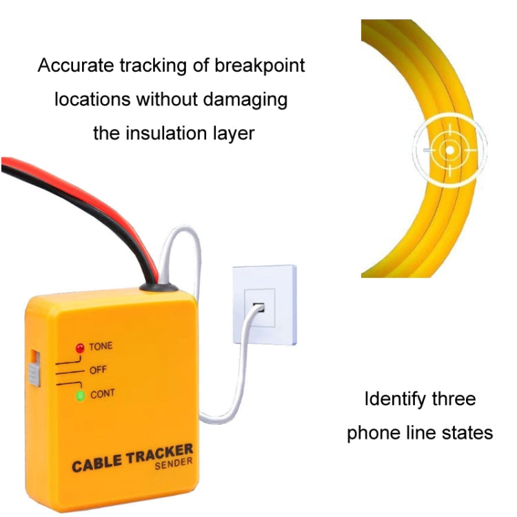 Multifunctional Anti-Interference Network Cable Telephone Line Finder, RJ11 – Durable Build, Easy to Use