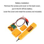 Multifunctional Anti-Interference Network Cable Telephone Line Finder, RJ11 – Durable Build, Easy to Use