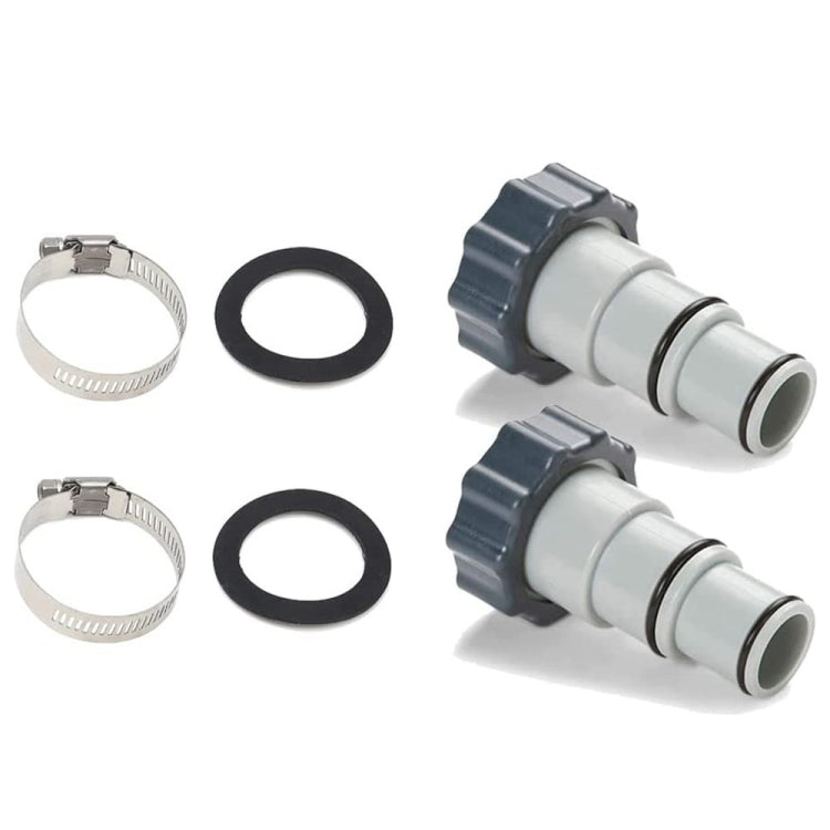 For Intex Pool Hose Adapter with Internal Thread, A Set, B Set, 1 A Type Adapter A Set