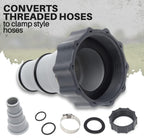 For Intex Pool Hose Adapter with Internal Thread, A Set, B Set, 1 A Type Adapter