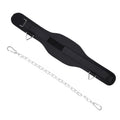 Pull Up Weighted Belt Lumbar Strength Training Double Bar Arm Extension Weighted Belt, Paste+70cm Iron Chain+2 Hooks, Metal Buckle, Double Layer Paste+70cm Iron Chain+2 Hooks Paste+70cm Iron Chain+2 Hooks