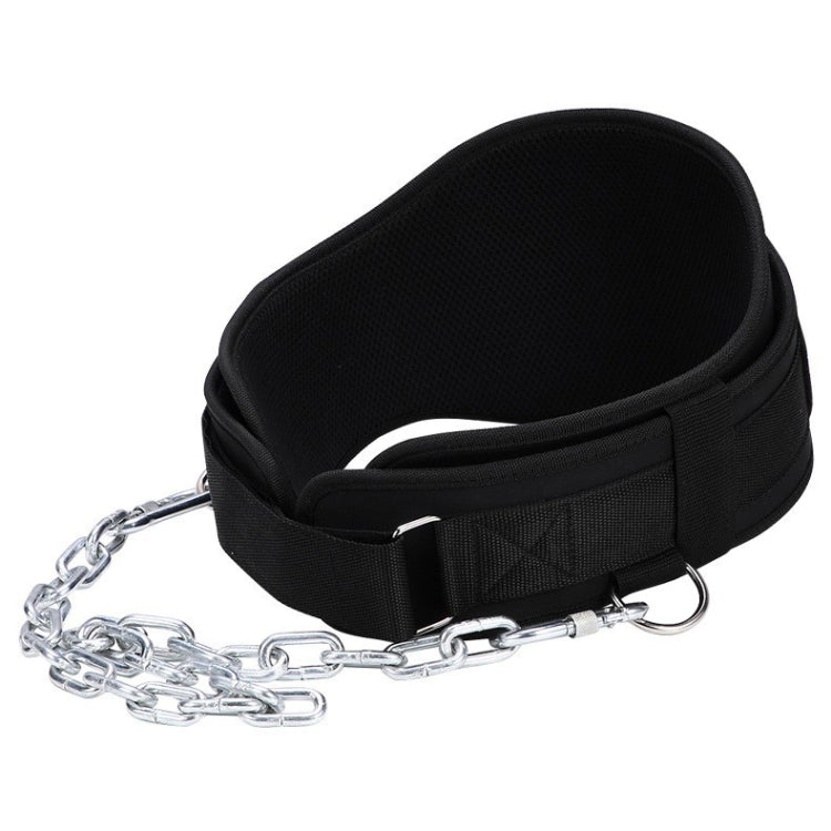 Pull Up Weighted Belt Lumbar Strength Training Double Bar Arm Extension Weighted Belt, Paste+70cm Iron Chain+2 Hooks, Metal Buckle, Double Layer Paste+70cm Iron Chain+2 Hooks – Shockproof Double Layer Paste+70cm Iron Chain+2 Hooks