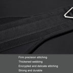 Pull Up Weighted Belt Lumbar Strength Training Double Bar Arm Extension Weighted Belt, Paste+70cm Iron Chain+2 Hooks, Metal Buckle, Double Layer Paste+70cm Iron Chain+2 Hooks