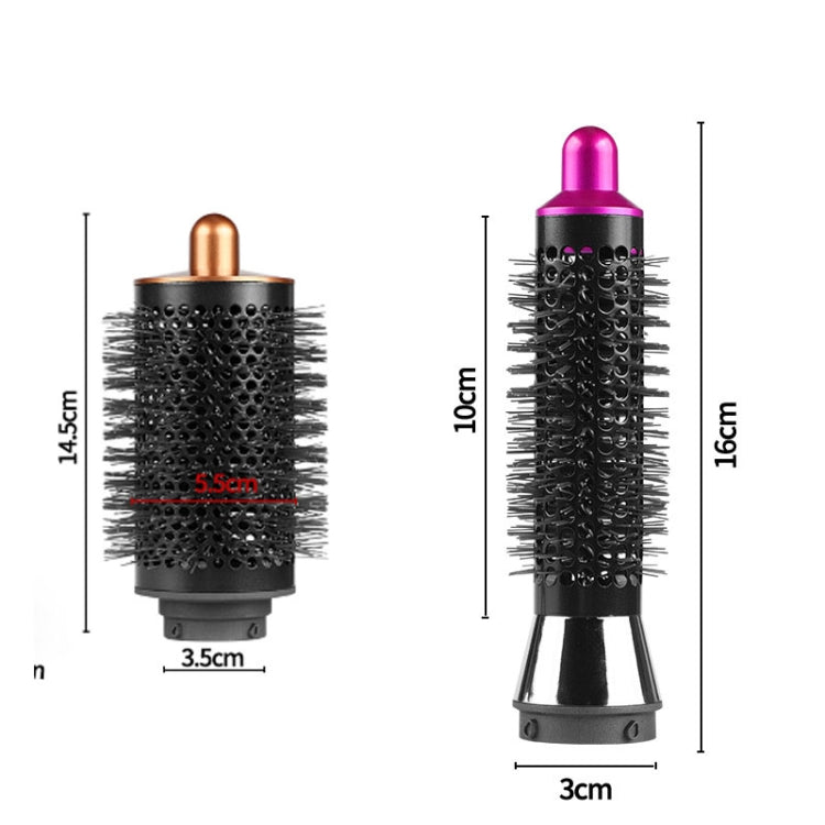 For Dyson Airwrap Curling Iron Accessories, 20mm Cylinder Comb Rose Red, 20mm Cylinder Comb Gold, 55mm Cylinder Comb Rose Red, 55mm Cylinder Comb Gold, 55mm Cylinder Comb Silver
