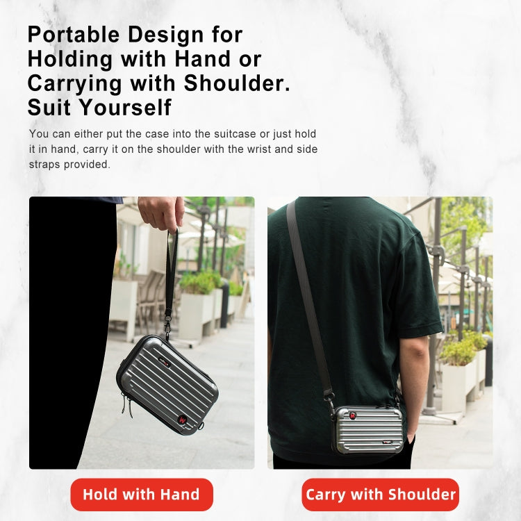 For Insta360 X5 / X4 aMagisn Storage Bag Hard Shell Protective Case – Waterproof, Wear-resistant