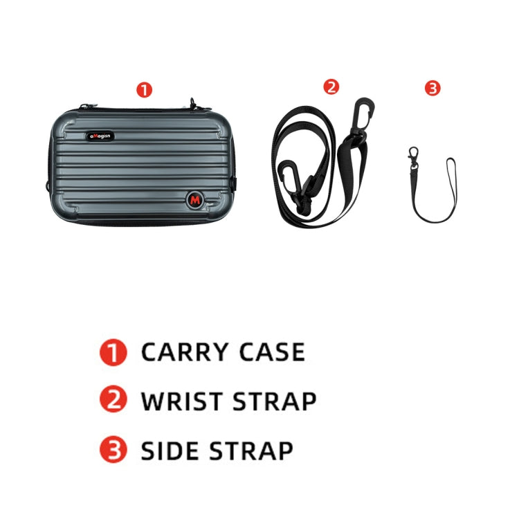 For Insta360 X5 / X4 aMagisn Storage Bag Hard Shell Protective Case – Waterproof, Wear-resistant