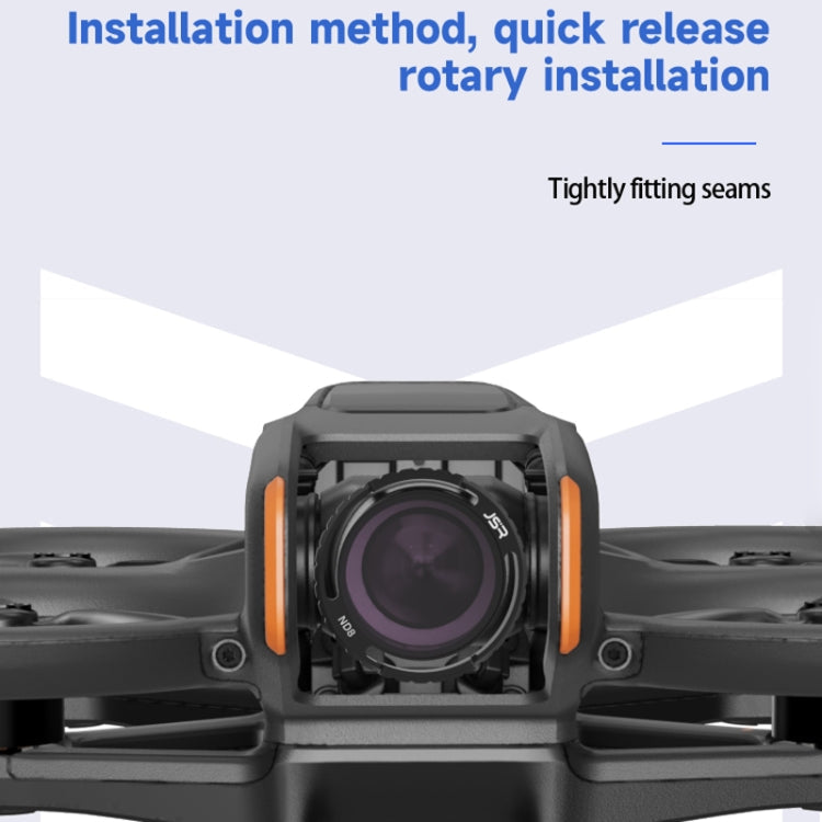 For DJI Avata 2 Traverser Filter Accessories Camera Scrim Polarizing Lens, JSR-2050-01 MCUV, JSR-2050-04 CPL, JSR-2050-05 ND8, JSR-2050-06 ND16, JSR-2050-07 ND32, JSR-2050-08 ND64, JSR-2050-09 ND256, JSR-2050-10 ND8PL, JSR-2050-11 ND16PL... – Waterproof