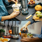 Blender Extractor Cross Blade Replacement Parts – Durable Build, Easy to Use, For NutriBullet 1200W