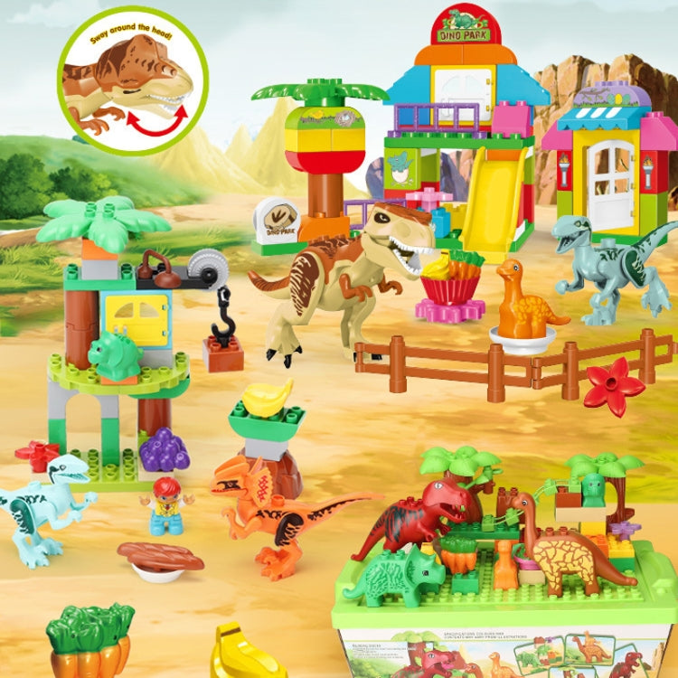 Children Dinosaur Building Block Paradise Large Particle Assembly Household Toys, 294 37pcs /Box, A16 39pcs /Box, A10 49pcs /Box, 213 40pcs /Box