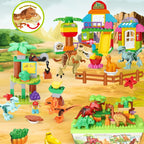 Children Dinosaur Building Block Paradise Large Particle Assembly Household Toys, 294 37pcs /Box, A16 39pcs /Box, A10 49pcs /Box, 213 40pcs /Box