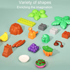Children Dinosaur Building Block Paradise Large Particle Assembly Household Toys, 294 37pcs /Box, A16 39pcs /Box, A10 49pcs /Box, 213 40pcs /Box