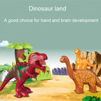 Children Dinosaur Building Block Paradise Large Particle Assembly Household Toys, 294 37pcs /Box, A16 39pcs /Box, A10 49pcs /Box, 213 40pcs /Box
