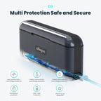 For DJI Action 4 / 3 aMagisn Fast Charge Charging Box Charger Sports Camera Accessories, For DJI Action 4 / 3