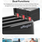For Insta360 X4 AMagisn Battery Charger Charging Seat Camera Accessories, For Insta360 X4