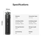 aMagisn AM11 Metal Desktop Tripod Mini Sports Camera SLR Accessories, AM11