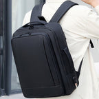 Expandable Business Waterproof Laptop Backpack With USB Port – Waterproof, Wear-resistant