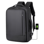 Expandable Business Waterproof Laptop Backpack With USB Port – Waterproof, Wear-resistant
