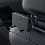 Car Cigarette Lighter Rear Seat Retractable Dual-Wire Charger, Car Charger