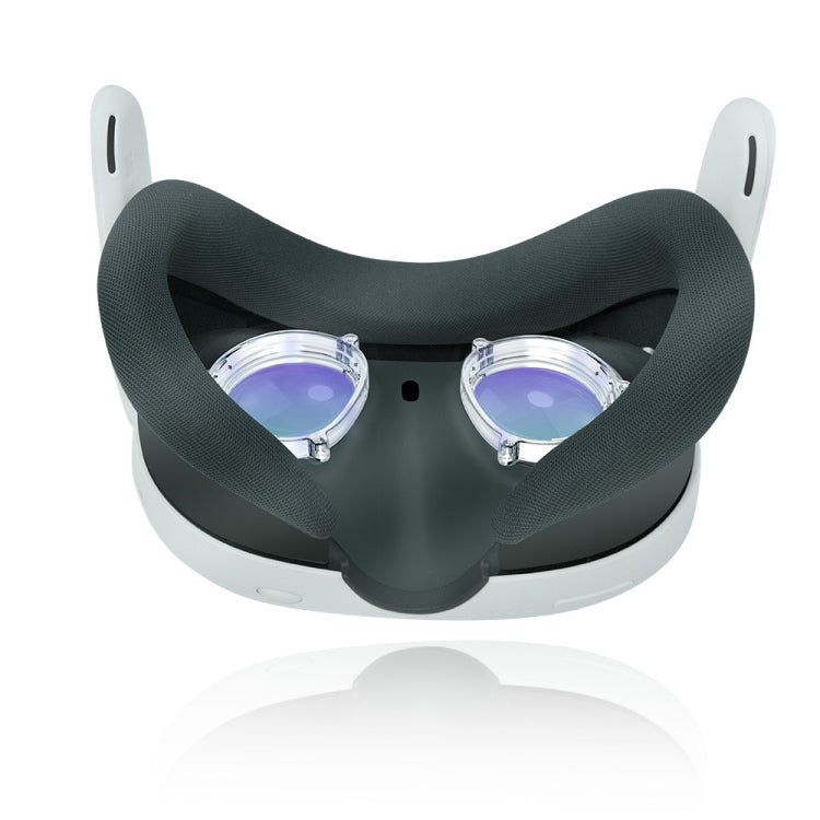 For Meta Quest 3 VR Magnetic Eyeglasses Frame, L&R Frame Transparent, Anti Blue Light Lens+Frame Transparent, L&R Frame Black, Anti Blue Light Lens+Frame Black – Anti-Scratch, Magnetic Anti Blue Light Lens+Frame Transparent