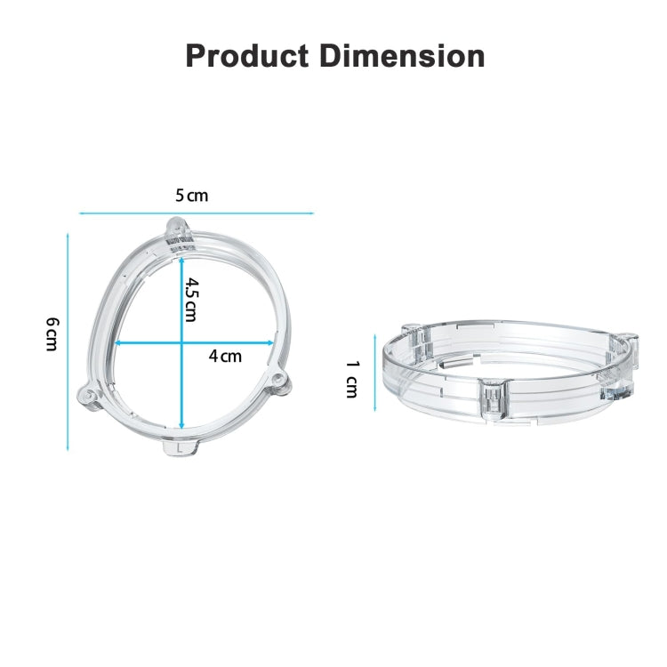 For Meta Quest 3 VR Magnetic Eyeglasses Frame, L&R Frame Transparent, Anti Blue Light Lens+Frame Transparent, L&R Frame Black, Anti Blue Light Lens+Frame Black