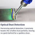 Vacuum Cleaner Soft Brush Head With Green Light Dust Display Lamp, For Dyson Gen5, For Dyson V7 V8 V10 V11 V15, For Dyson V10 Slim V12 Slim
