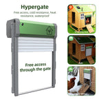 Solar Powered Automatic Chicken Coop Door 4 Modes Automatic Chicken Door with Remote Control, Solar – Waterproof