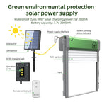 Solar Powered Automatic Chicken Coop Door 4 Modes Automatic Chicken Door with Remote Control, Solar – Waterproof