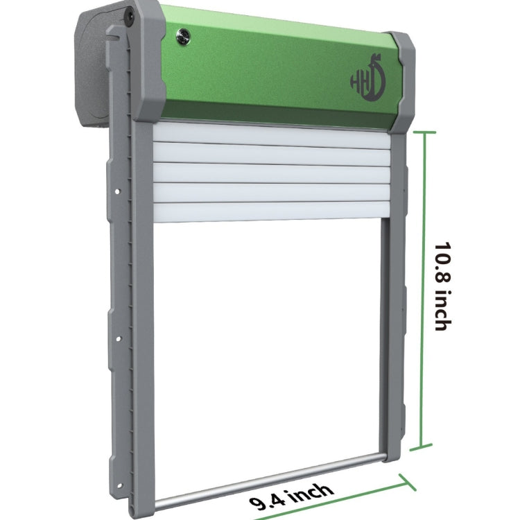 Solar Powered Automatic Chicken Coop Door 4 Modes Automatic Chicken Door with Remote Control, Solar – Waterproof