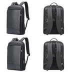 Bopai First-Layer Cowhide Business Commuter Waterproof And Lightweight Laptop Backpack, 61-122721 – Waterproof, Wear-resistant