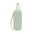 Magnetic Portable With Lanyard Sunglasses Protective Case Silicone Eyeglasses Storage Bag Light Green