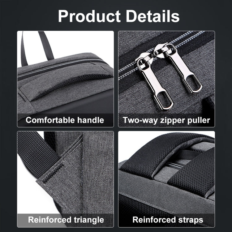 Large Capacity Password Lock Anti-Theft Laptop Backpack With USB Port, 16 inch – Waterproof, Wear-resistant