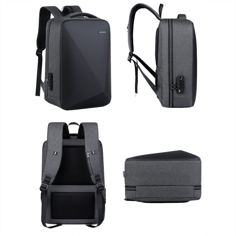 Large Capacity Password Lock Anti-Theft Laptop Backpack With USB Port, 16 inch – Waterproof, Wear-resistant