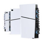 For PS5 Slim DOBE TP5-3538 Host Rear Blu-ray Fan Thermal Cooling Fan, DOBE TP5-3538 (White), DOBE TP5-3538 (Black)