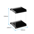 Game Card CD Disk Storage Bracket Wall Mounted Storage CD Case, 32 sheets
