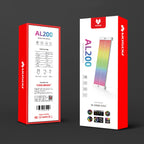 AOSOR Al200 Neon Cable Computer Motherboard Graphics Card Glow Board Power Supply Line Decoration, AL200 – Durable Build, Easy to Use