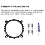 COOLMOON Frost Double Copper Tube CPU Fan Desktop PC Illuminated Silent AMD Air-Cooled Cooler, P2 Magic Moon Edition Single Fan, P22 Magic Moon Edition Double Fan, P2 Streamline Edition Single Fan, P22 Streamline Edition Double Fan – Durable Build,...