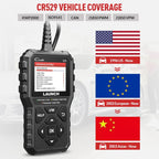 Launch Creader CR529 OBD2 Car Engine Fault Tester Code Scanner