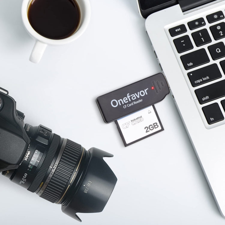 Onefavor USB2.0 High Speed Read And Write CF Card Reader, CF Card Reader – Durable Build, Easy to Use