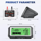ANCEL 12V LED Car Battery Tester SOH/SOC Rechargeable Battery Analysis Tool, BM200 PRO