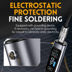FNIRSI Portable Constant Temperature Soldering Iron Set, HS-02A Standard-B Round Tip, HS-02A Standard 6 Head, HS-02B Standard K, HS-02B Standard 3 Head