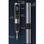 FNIRSI Portable Constant Temperature Soldering Iron Set, HS-02A Standard-B Round Tip, HS-02A Standard 6 Head, HS-02B Standard K, HS-02B Standard 3 Head
